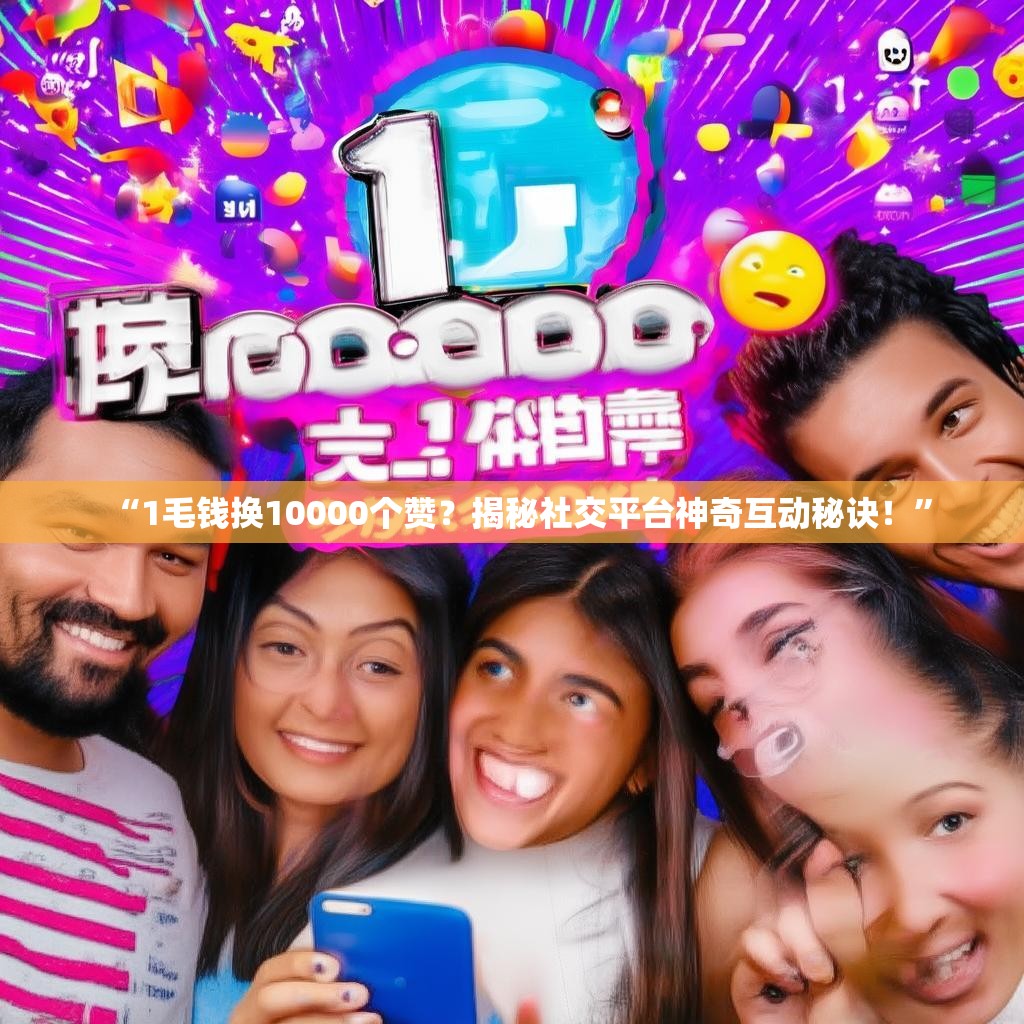 “1毛钱换10000个赞？揭秘社交平台神奇互动秘诀！”