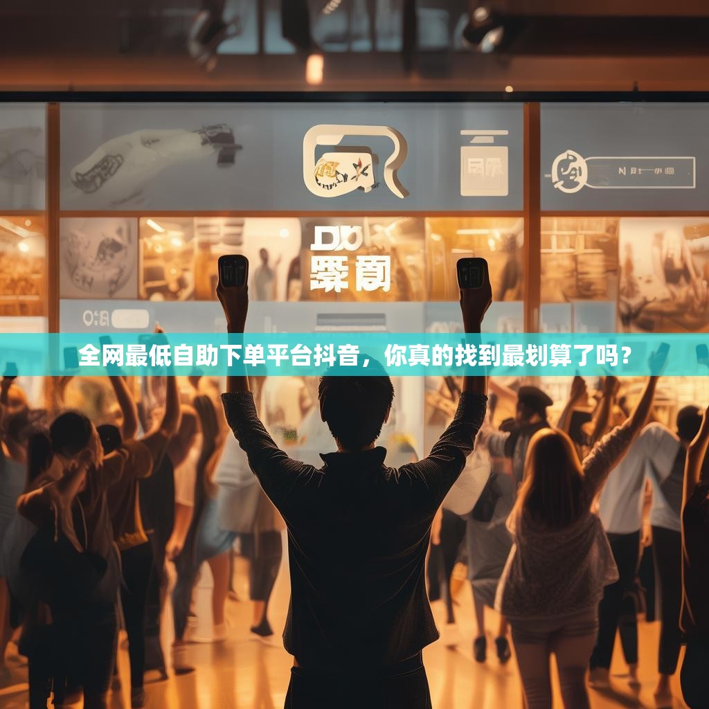 全网最低自助下单平台抖音，你真的找到最划算了吗？