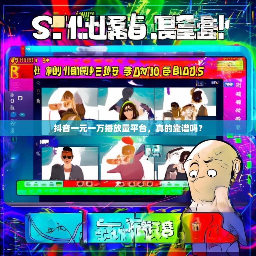 抖音一元一万播放量平台，真的靠谱吗？