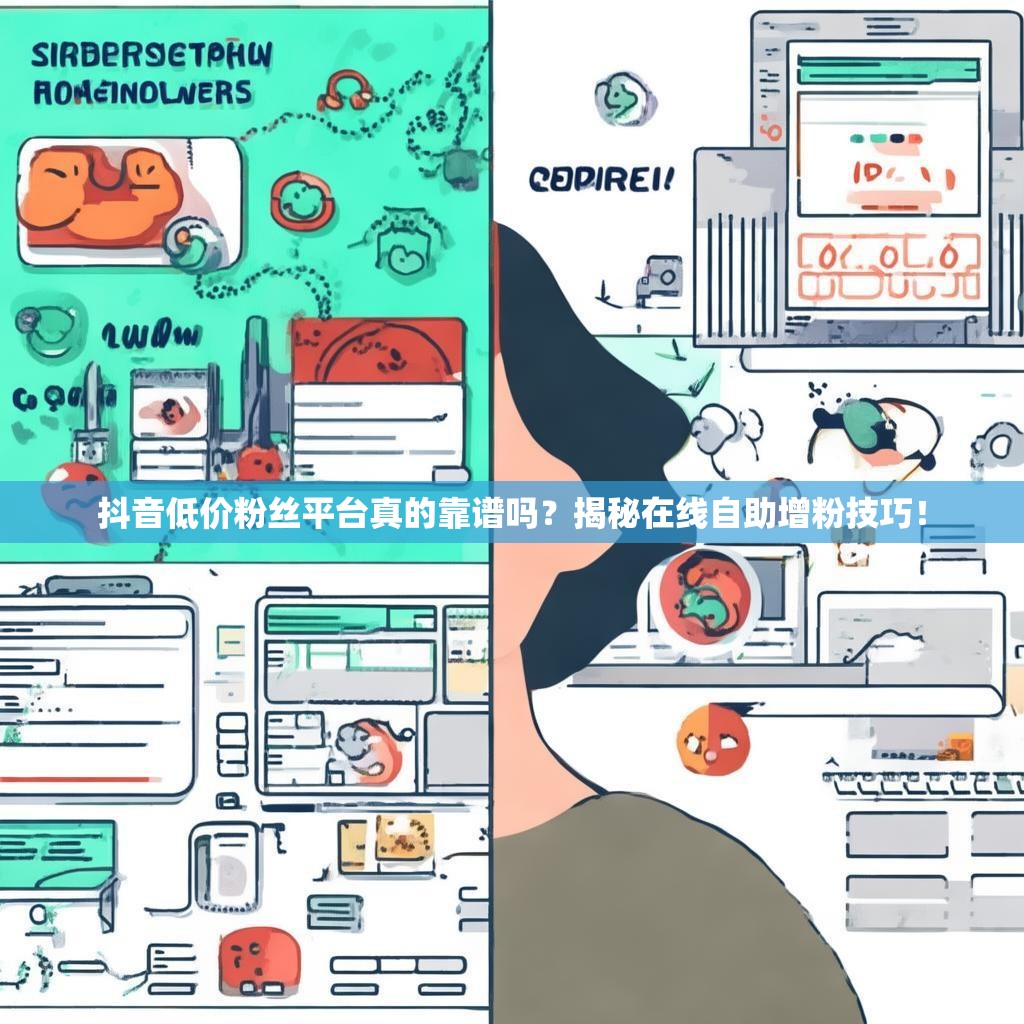 抖音低价粉丝平台真的靠谱吗？揭秘在线自助增粉技巧！