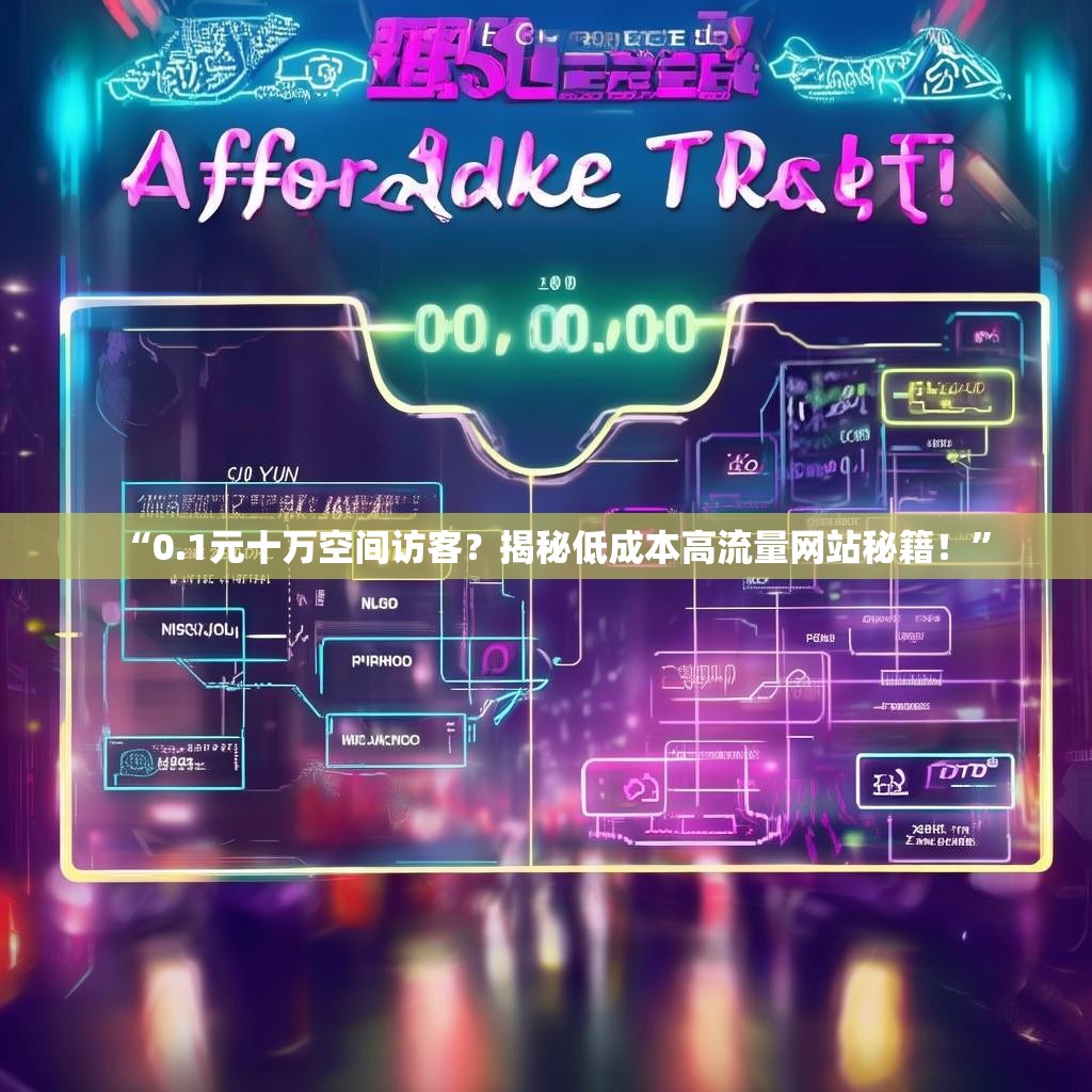 “0.1元十万空间访客？揭秘低成本高流量网站秘籍！”