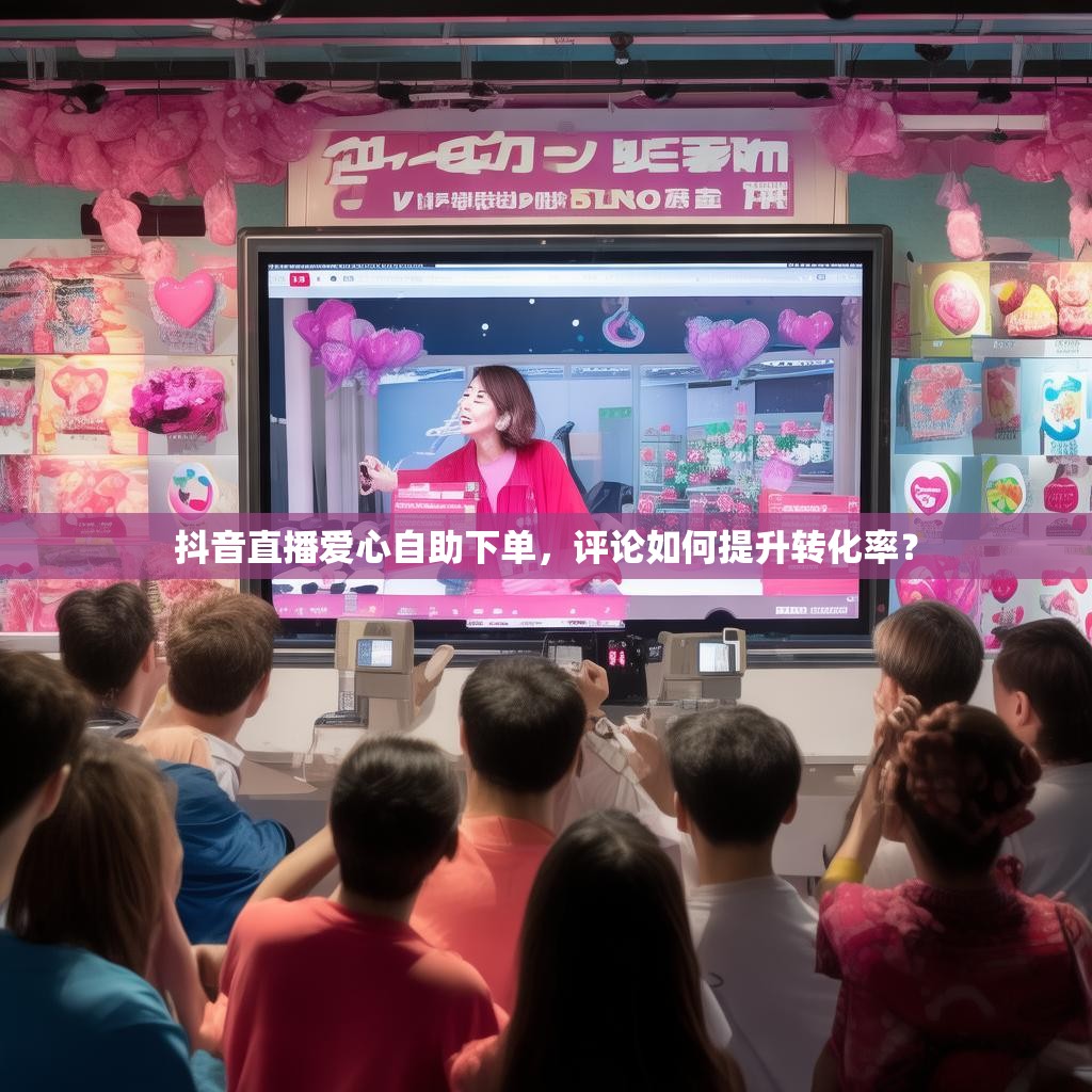 抖音直播爱心自助下单，评论如何提升转化率？