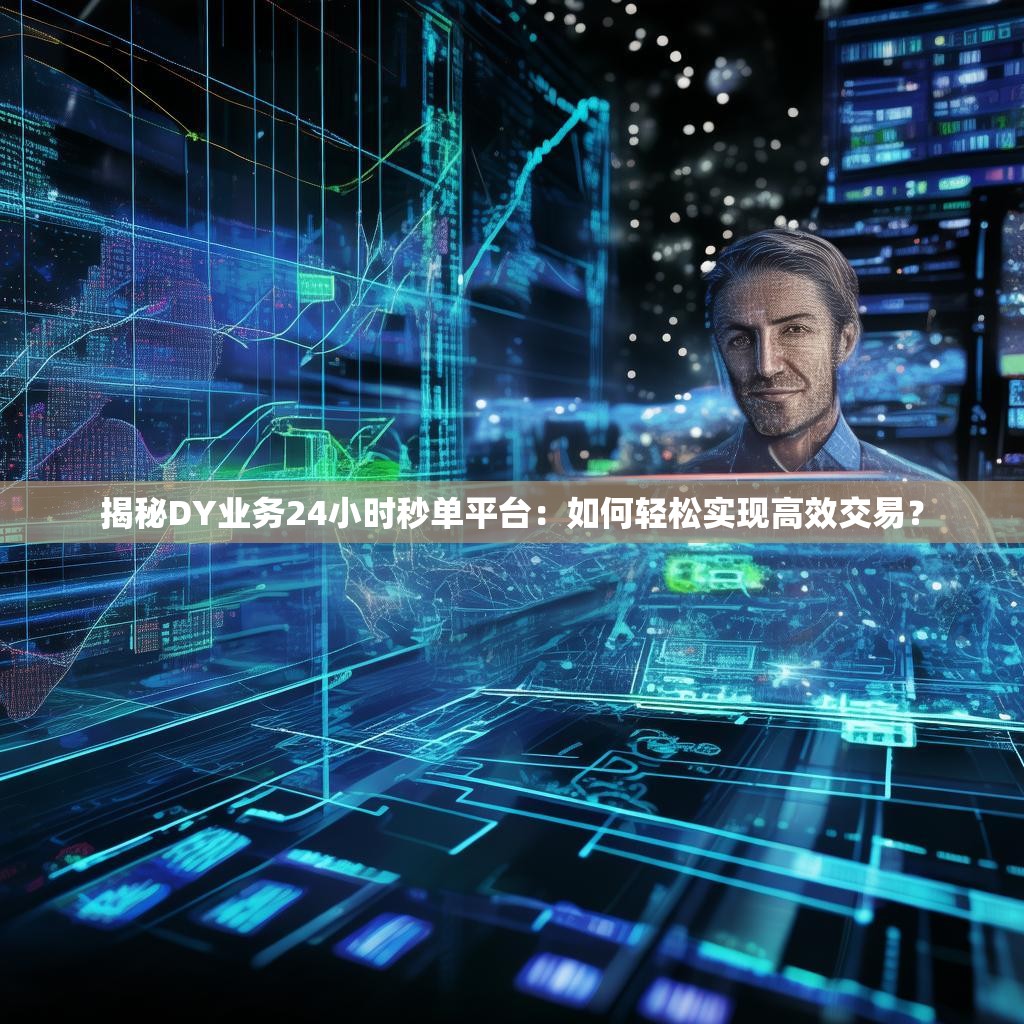揭秘DY业务24小时秒单平台：如何轻松实现高效交易？