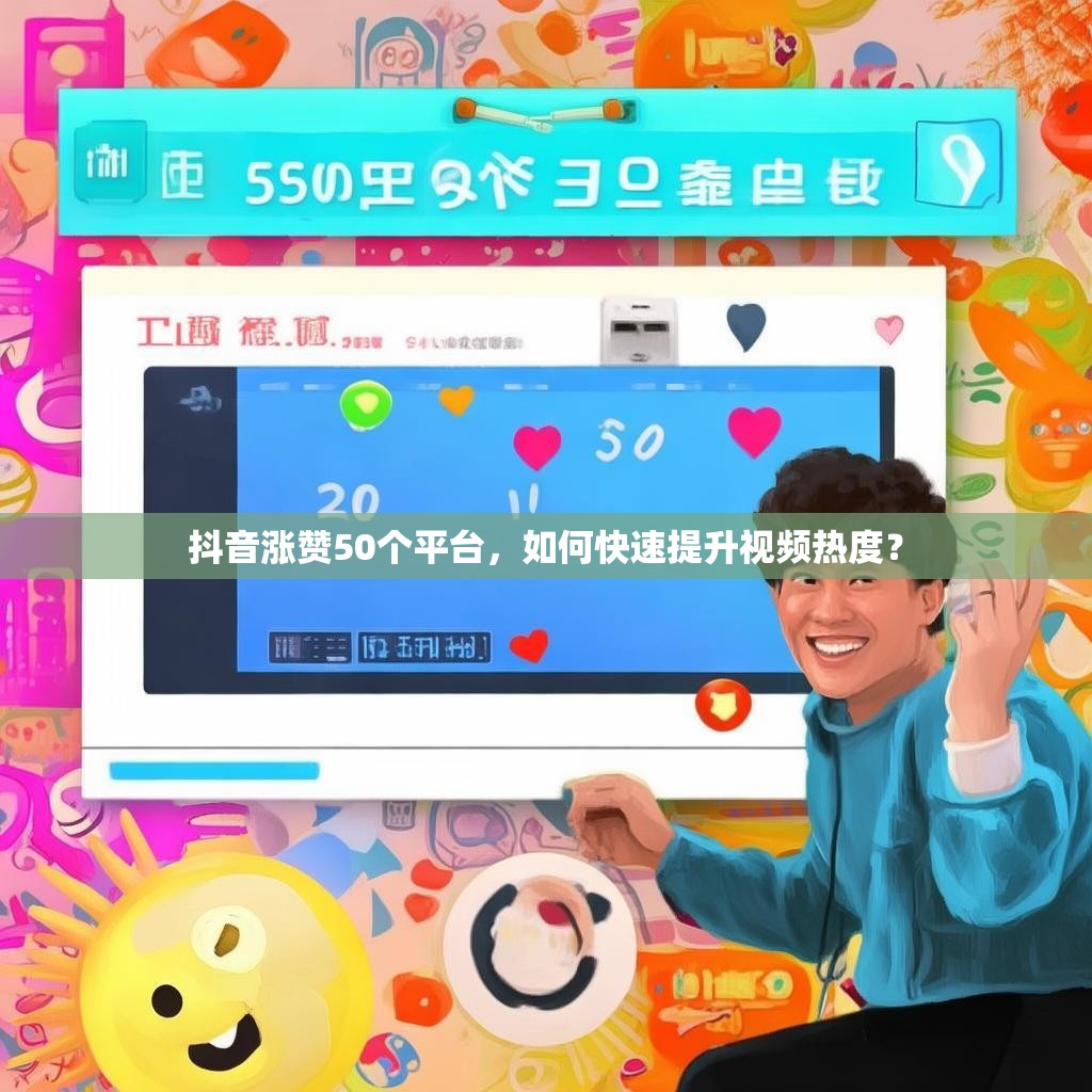 抖音涨赞50个平台，如何快速提升视频热度？