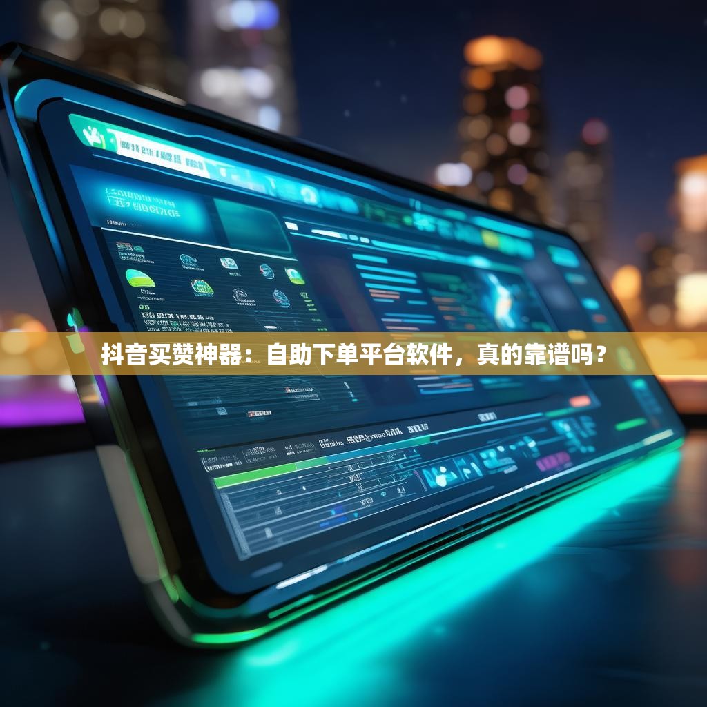 抖音买赞神器:自助下单平台软件,真的靠谱吗? 抖音买赞神器:自助下单平台软件,真的靠谱吗?