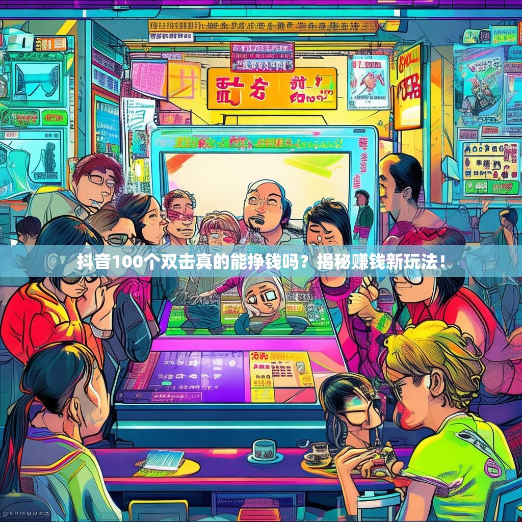 抖音100个双击真的能挣钱吗？揭秘赚钱新玩法！