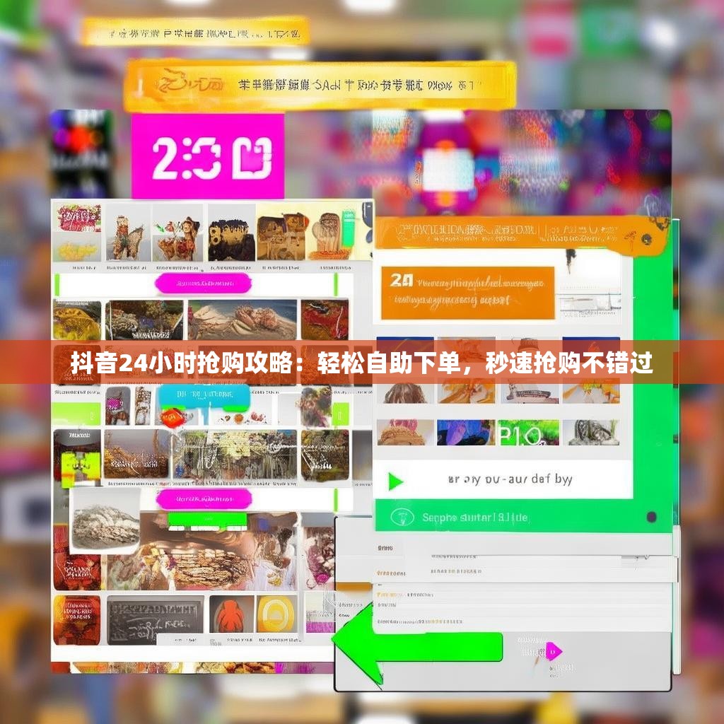 抖音24小时抢购攻略：轻松自助下单，秒速抢购不错过