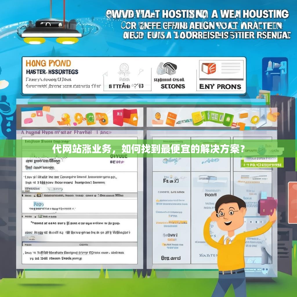 代网站涨业务，如何找到最便宜的解决方案？
