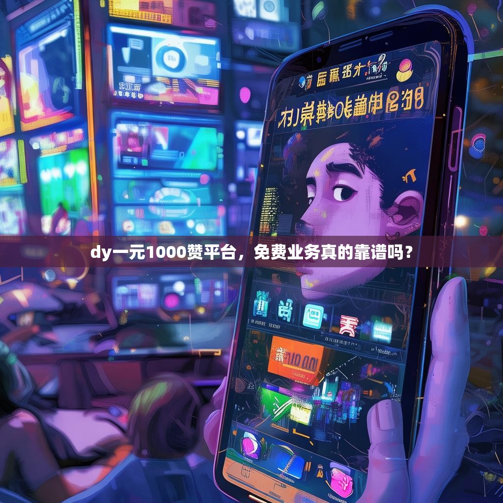 dy一元1000赞平台，免费业务真的靠谱吗？