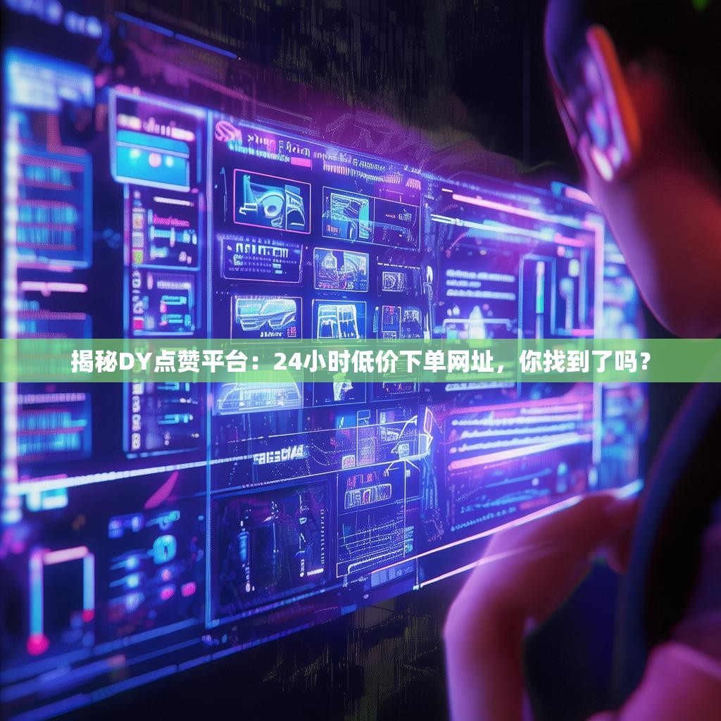 揭秘DY点赞平台：24小时低价下单网址，你找到了吗？