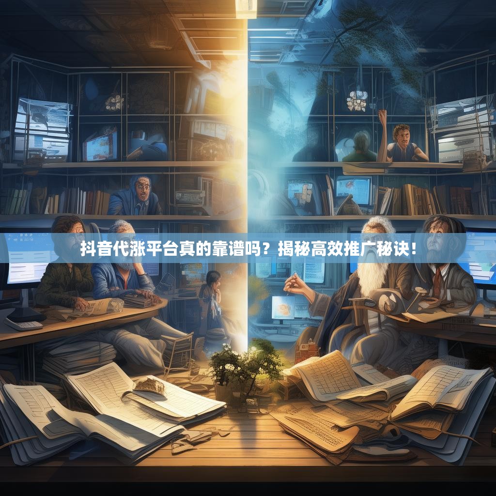 抖音代涨平台真的靠谱吗？揭秘高效推广秘诀！