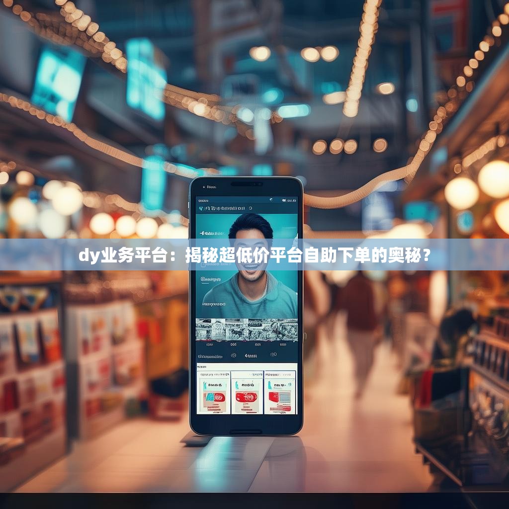 dy业务平台：揭秘超低价平台自助下单的奥秘？