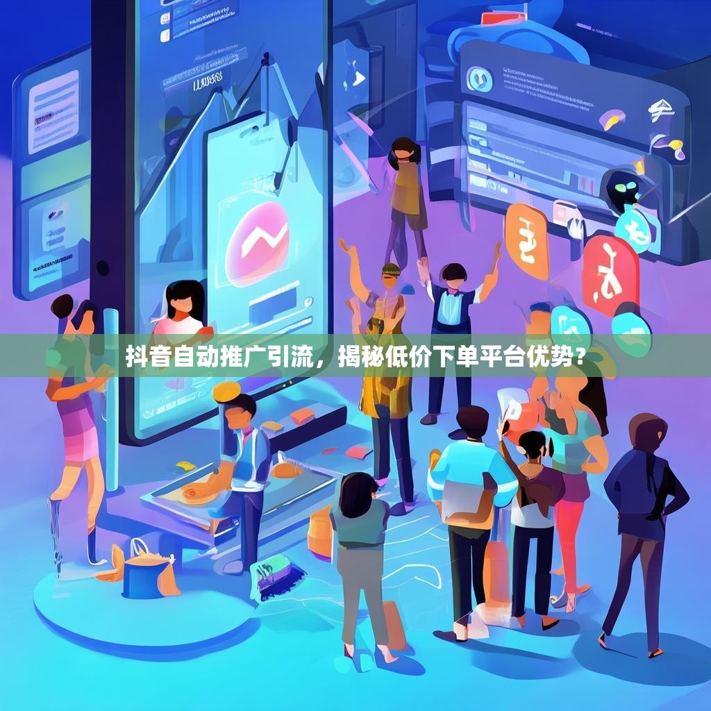 抖音自动推广引流，揭秘低价下单平台优势？