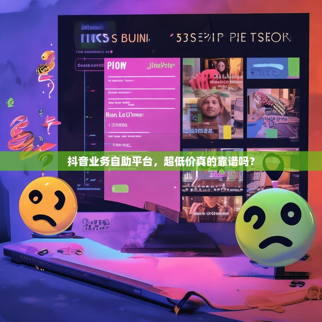 抖音业务自助平台，超低价真的靠谱吗？