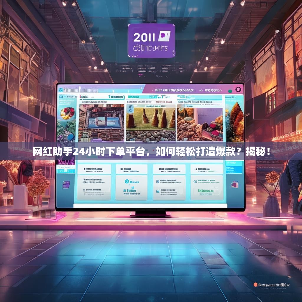 网红助手24小时下单平台，如何轻松打造爆款？揭秘！