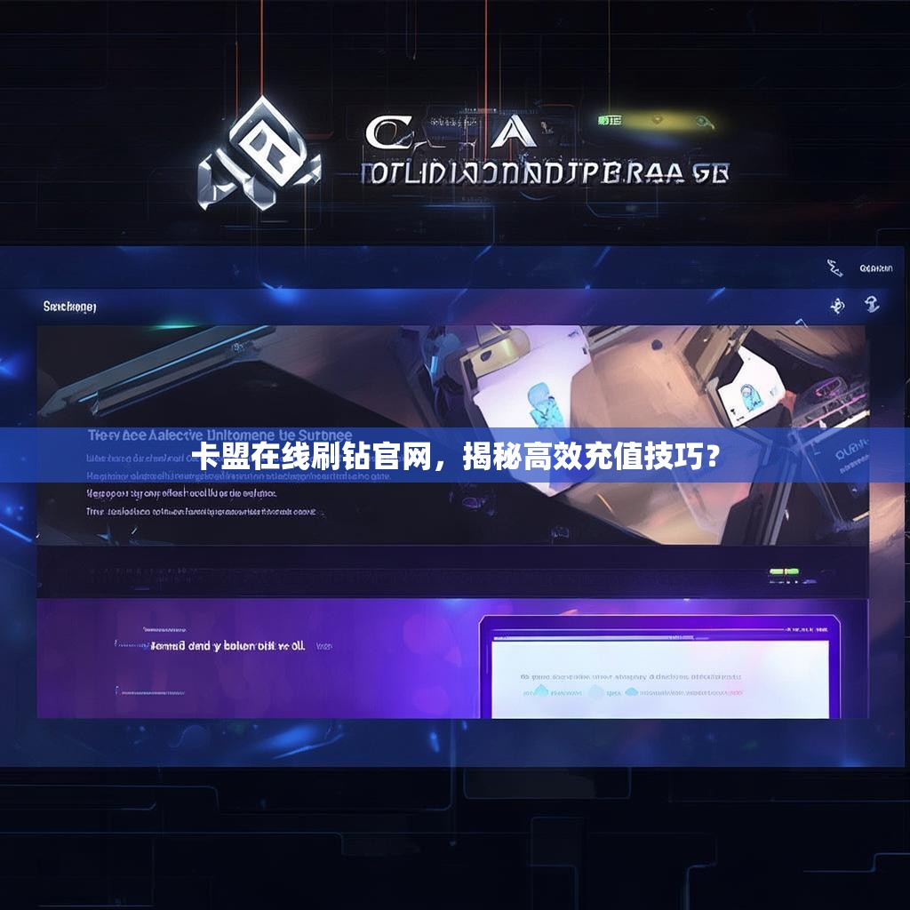 卡盟在线刷钻官网，揭秘高效充值技巧？