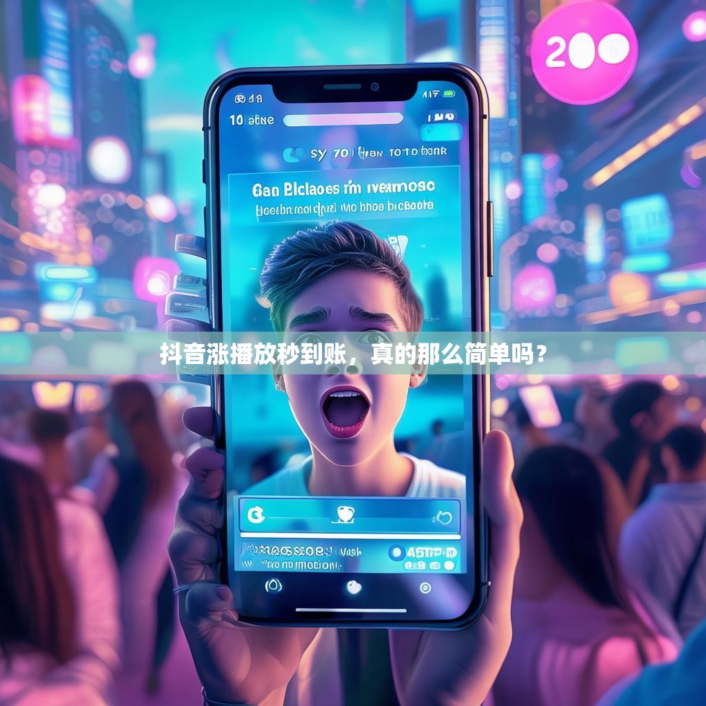 抖音涨播放秒到账，真的那么简单吗？