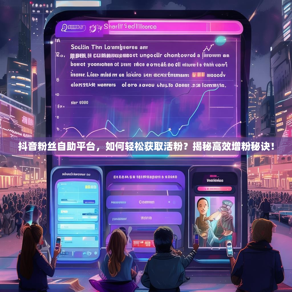 抖音粉丝自助平台，如何轻松获取活粉？揭秘高效增粉秘诀！
