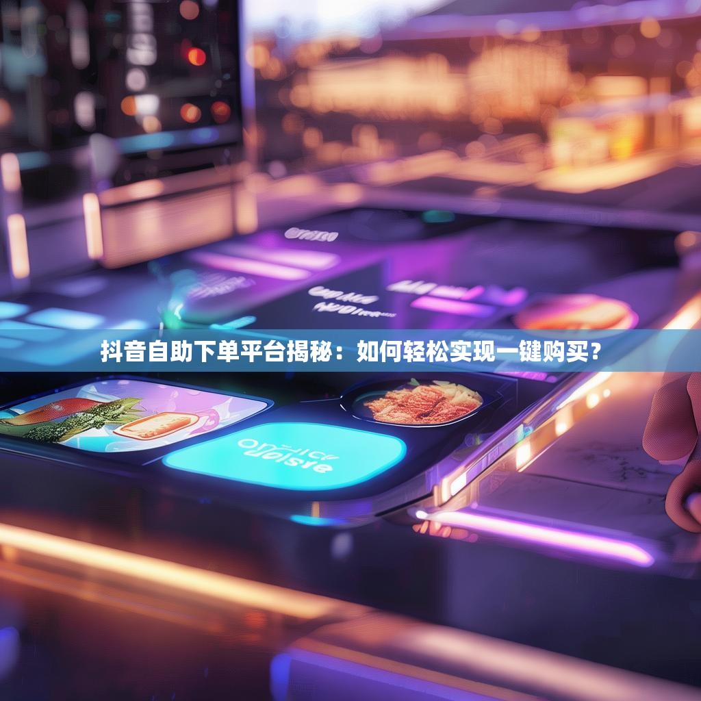 抖音自助下单平台揭秘：如何轻松实现一键购买？