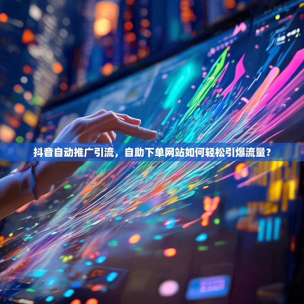 抖音自动推广引流，自助下单网站如何轻松引爆流量？