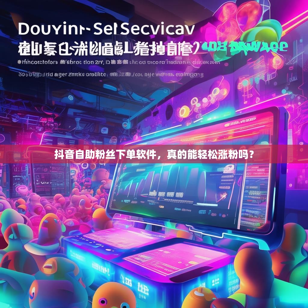 抖音自助粉丝下单软件，真的能轻松涨粉吗？