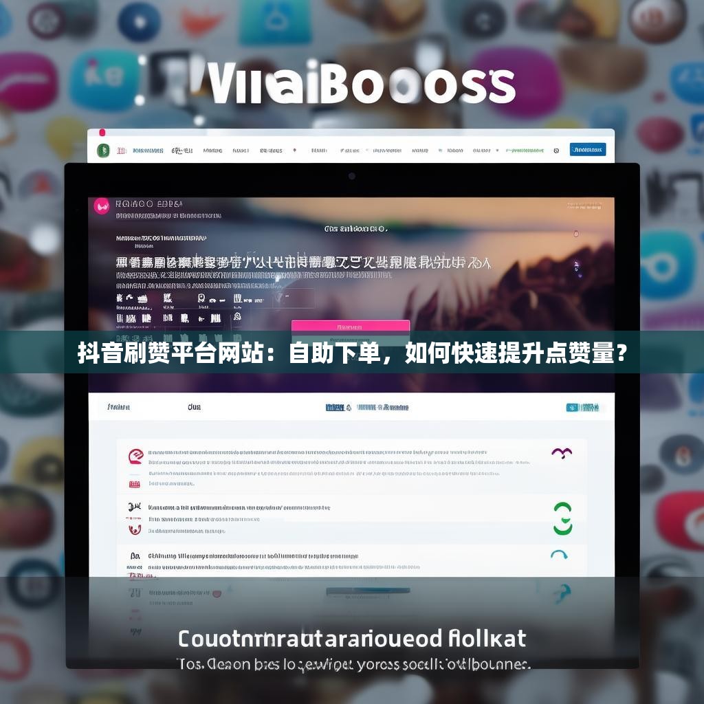 抖音刷赞平台网站：自助下单，如何快速提升点赞量？