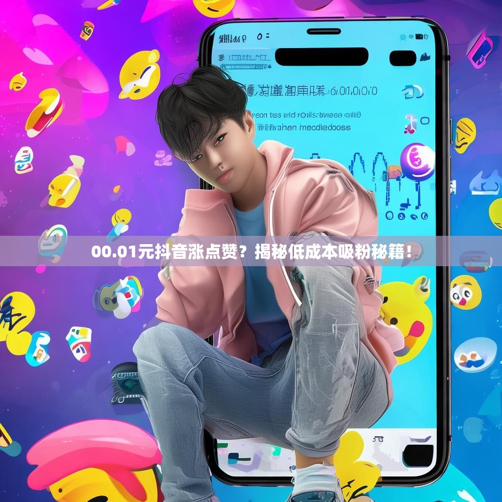 00.01元抖音涨点赞？揭秘低成本吸粉秘籍！