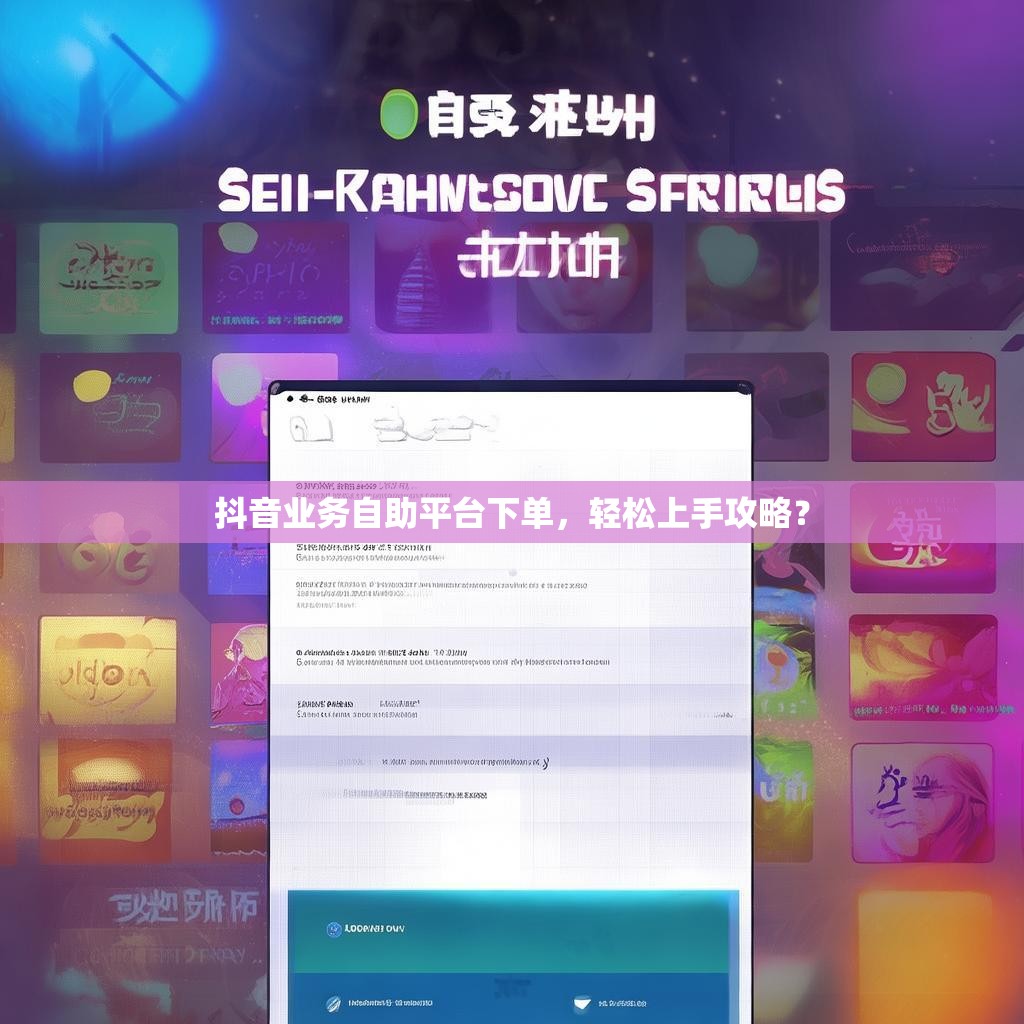 抖音业务自助平台下单，轻松上手攻略？