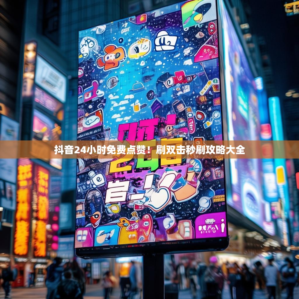 抖音24小时免费点赞！刷双击秒刷攻略大全