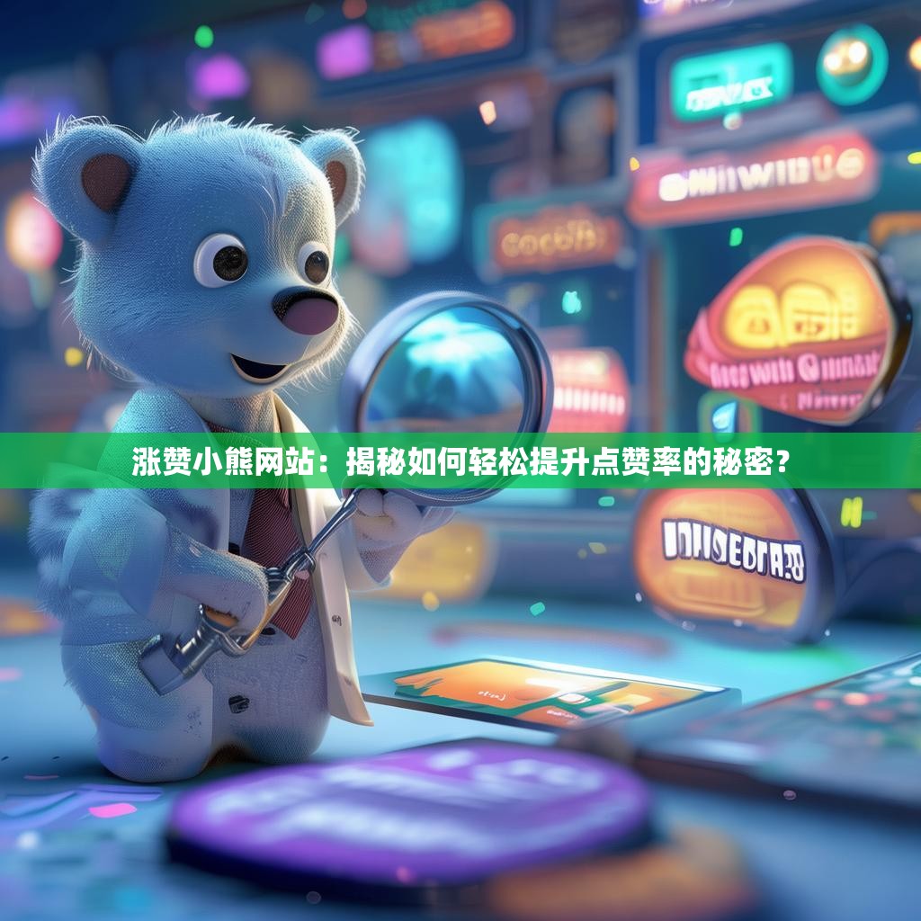 涨赞小熊网站：揭秘如何轻松提升点赞率的秘密？
