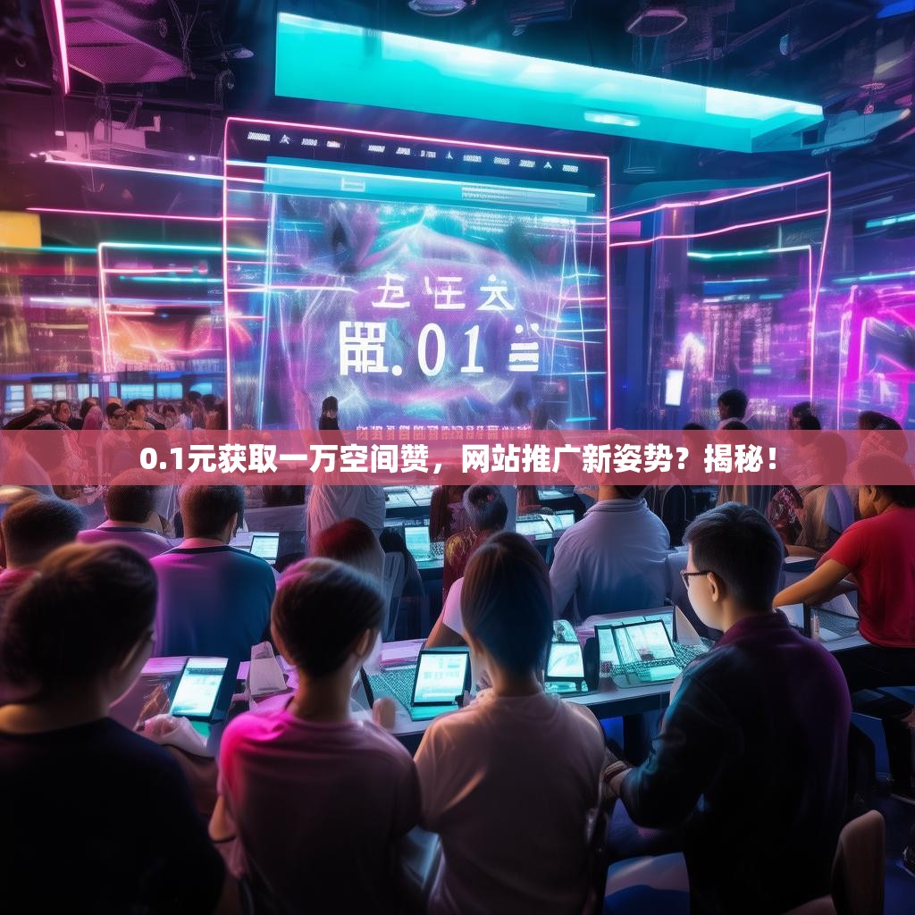 0.1元获取一万空间赞，网站推广新姿势？揭秘！