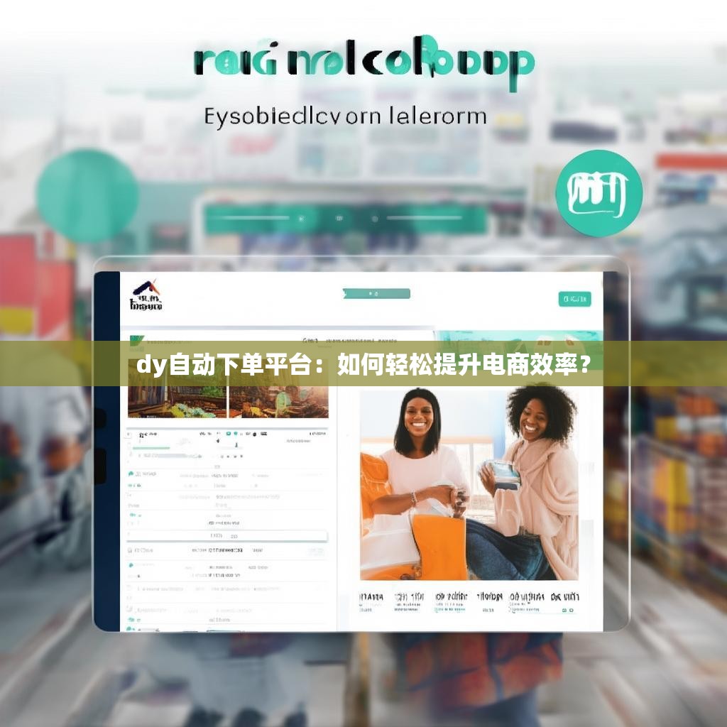 dy自动下单平台:如何轻松提升电商效率? dy自动下单平台:如何轻松提升电商效率?