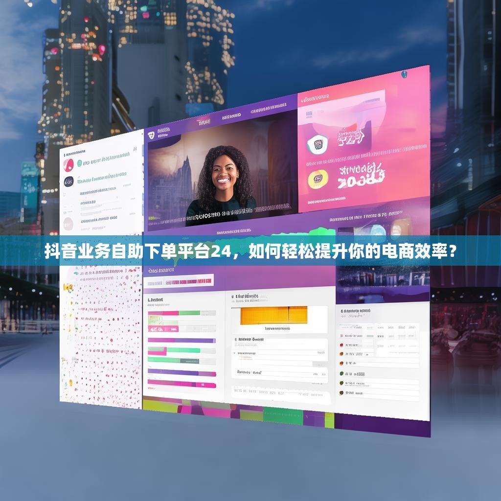 抖音业务自助下单平台24，如何轻松提升你的电商效率？