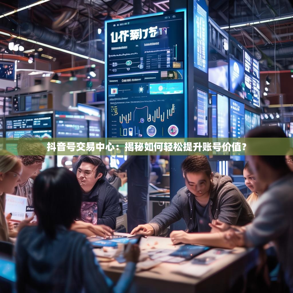 抖音号交易中心：揭秘如何轻松提升账号价值？