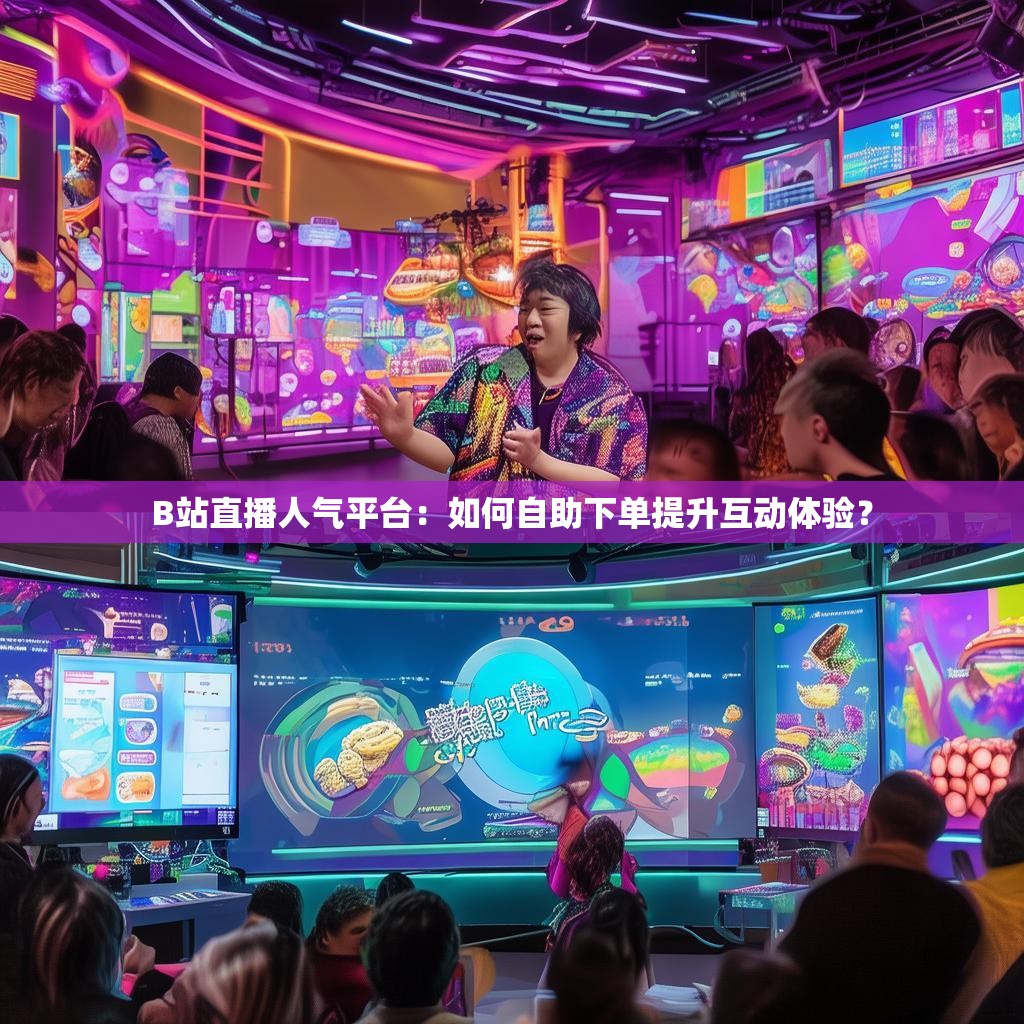 B站直播人气平台：如何自助下单提升互动体验？