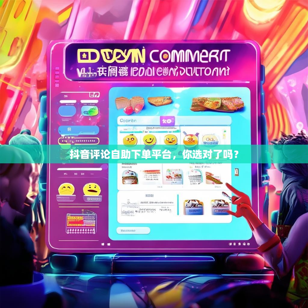 抖音评论自助下单平台，你选对了吗？