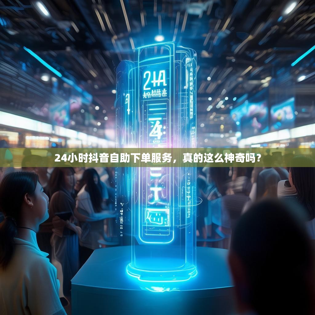 24小时抖音自助下单服务，真的这么神奇吗？