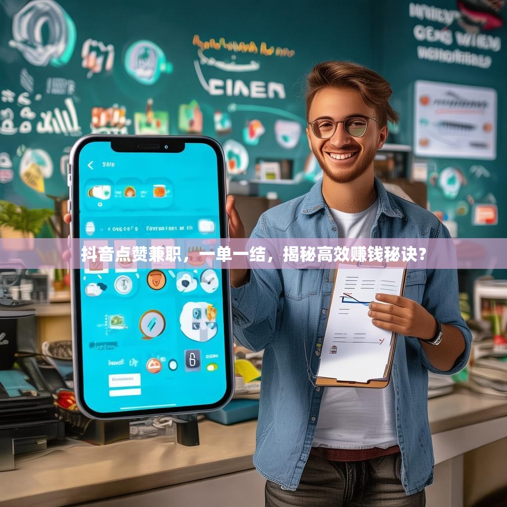 抖音点赞兼职，一单一结，揭秘高效赚钱秘诀？