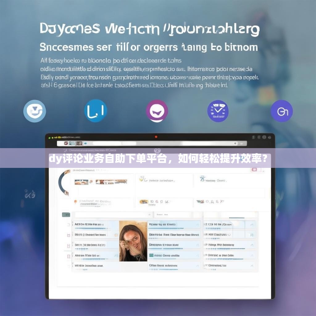 dy评论业务自助下单平台，如何轻松提升效率？