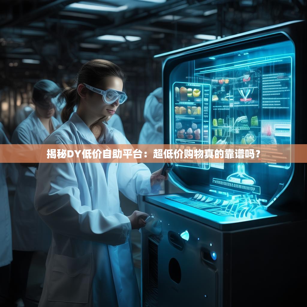 揭秘DY低价自助平台：超低价购物真的靠谱吗？