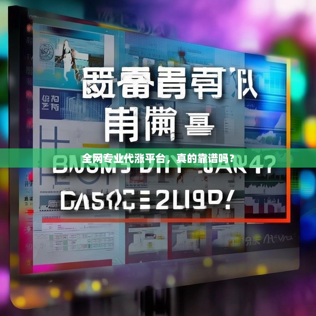 全网专业代涨平台，真的靠谱吗？
