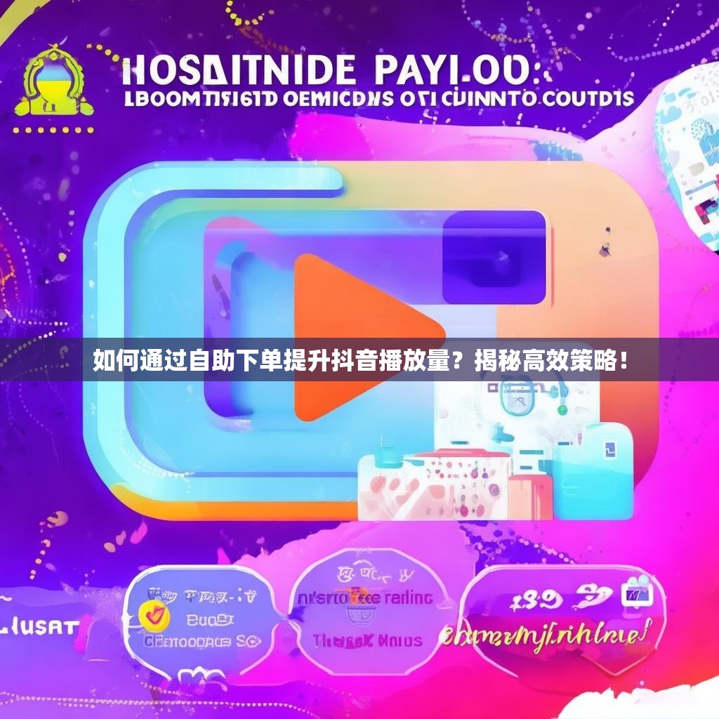 如何通过自助下单提升抖音播放量？揭秘高效策略！