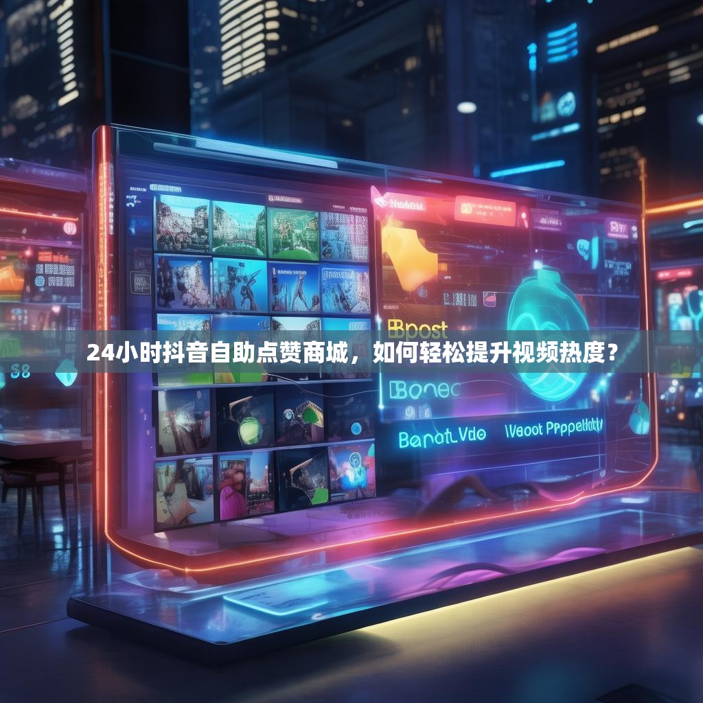 24小时抖音自助点赞商城，如何轻松提升视频热度？