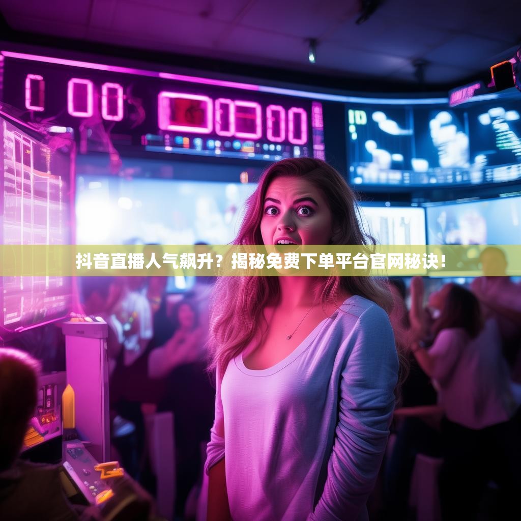 抖音直播人气飙升？揭秘免费下单平台官网秘诀！