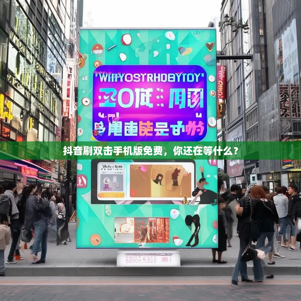 抖音刷双击手机版免费，你还在等什么？