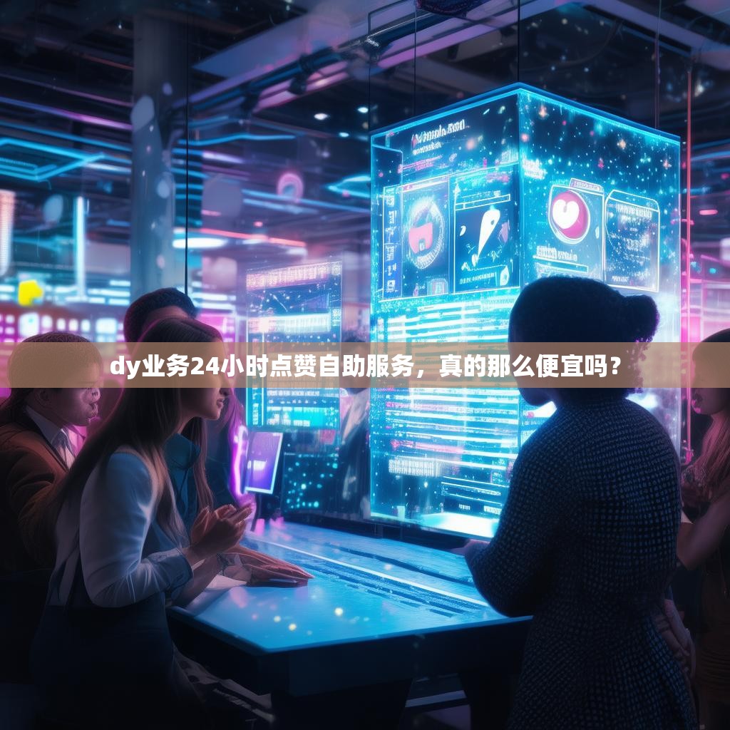 dy业务24小时点赞自助服务，真的那么便宜吗？