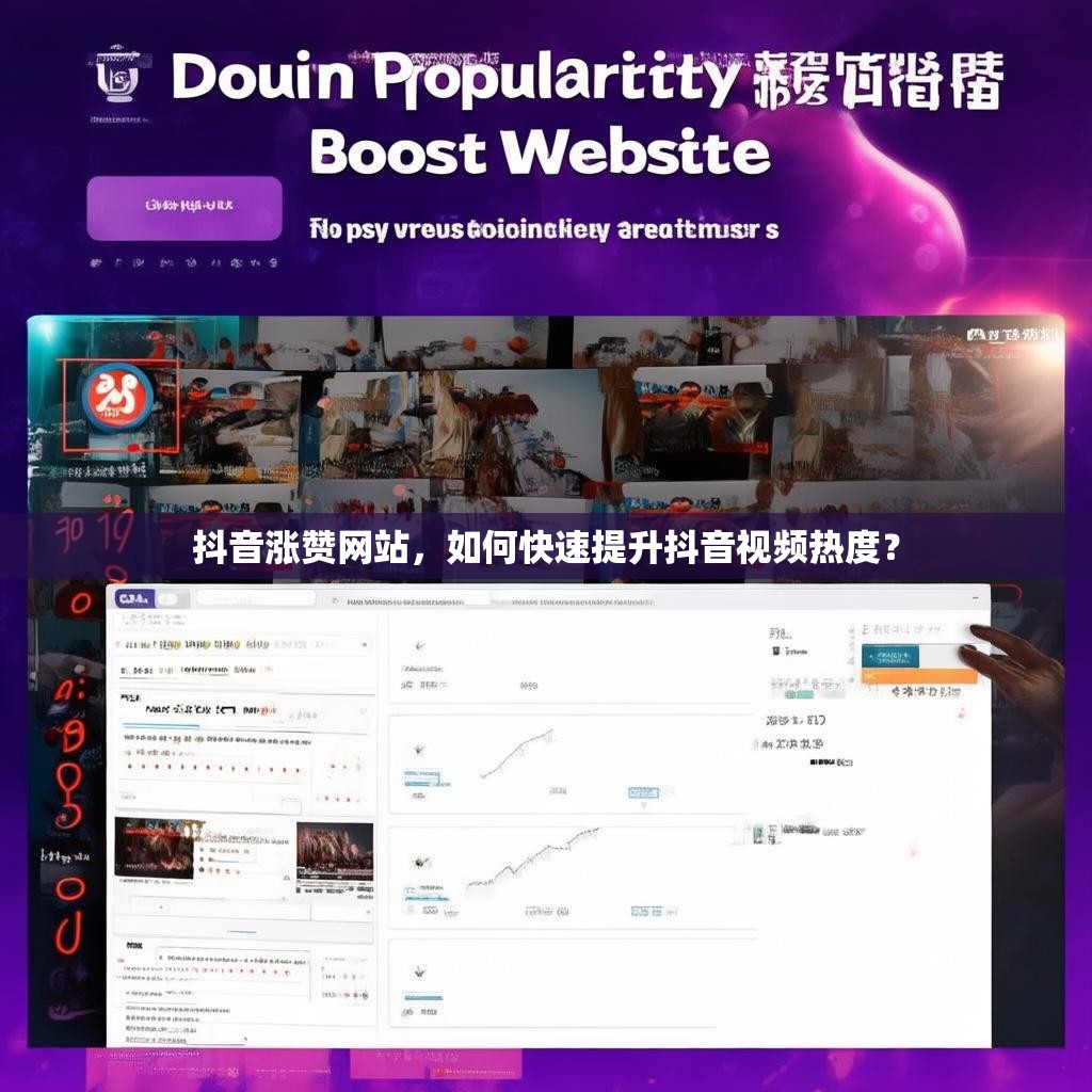 抖音涨赞网站，如何快速提升抖音视频热度？