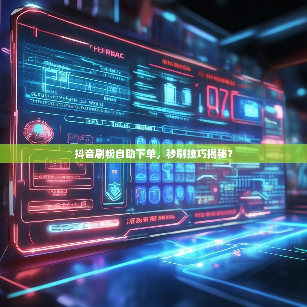 抖音刷粉自助下单,秒刷技巧揭秘? 抖音刷粉自助下单,秒刷技巧揭秘?