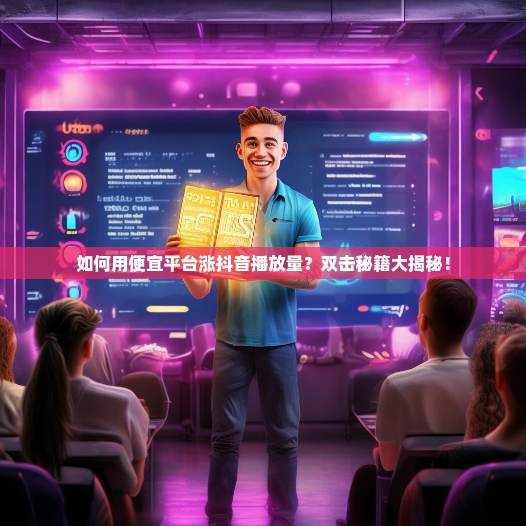 如何用便宜平台涨抖音播放量？双击秘籍大揭秘！