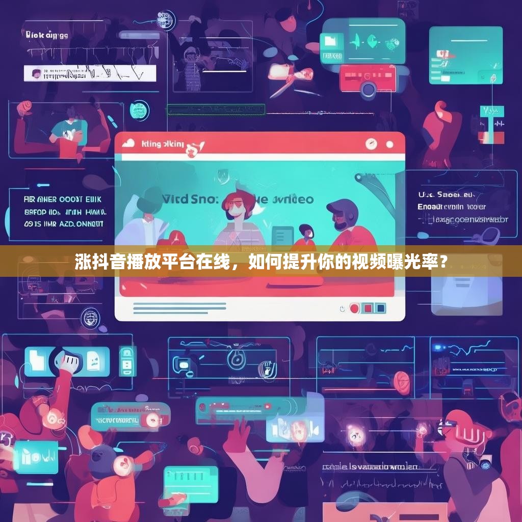 涨抖音播放平台在线，如何提升你的视频曝光率？